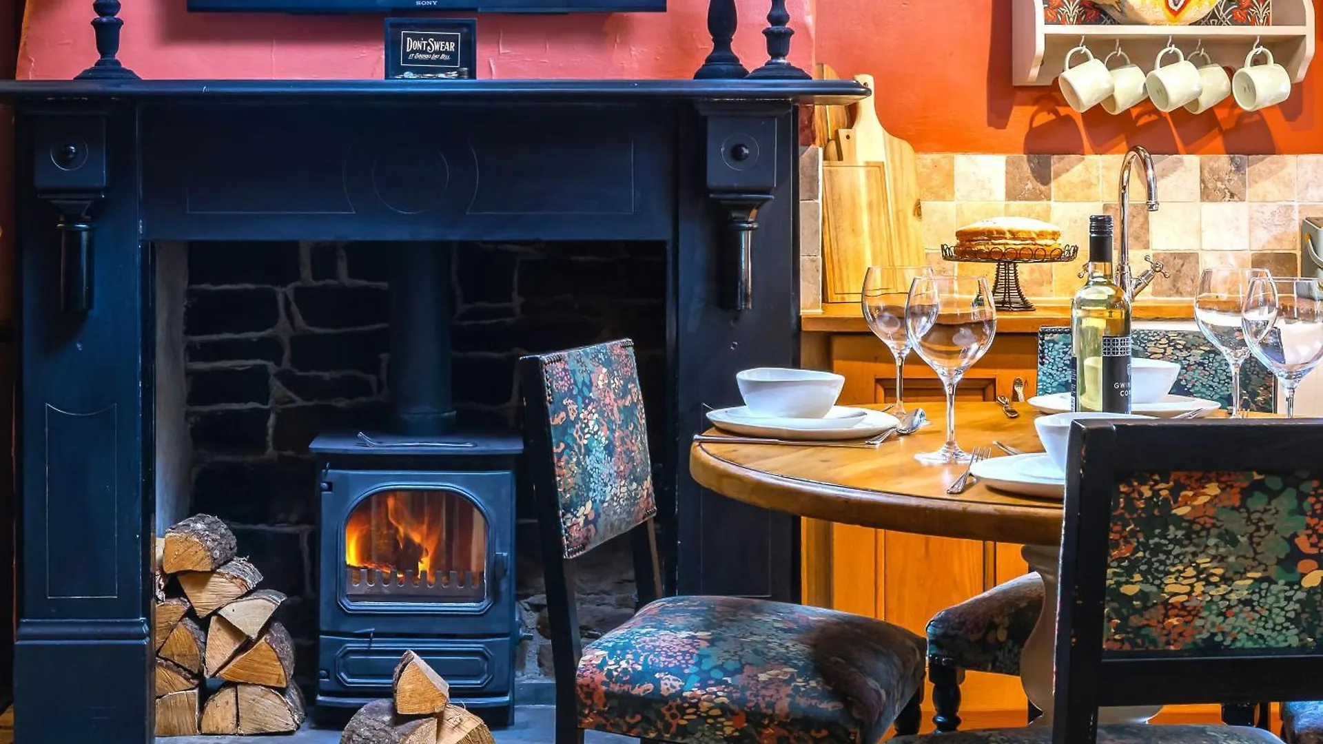 펜션 Hidden Gem 10Mins Walk To Holmfirth, Log Burner Easy Parking 빌라 영국
